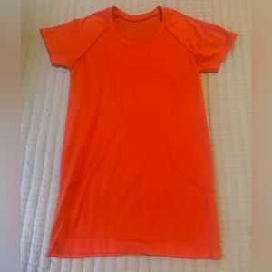 Lululemon Swiftly Tech Short Sleeve Carnation Red